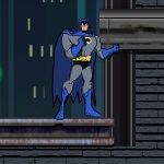 Batman rooftop combat