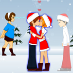 Christmas Flirty Kiss