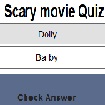 Scary movie quiz